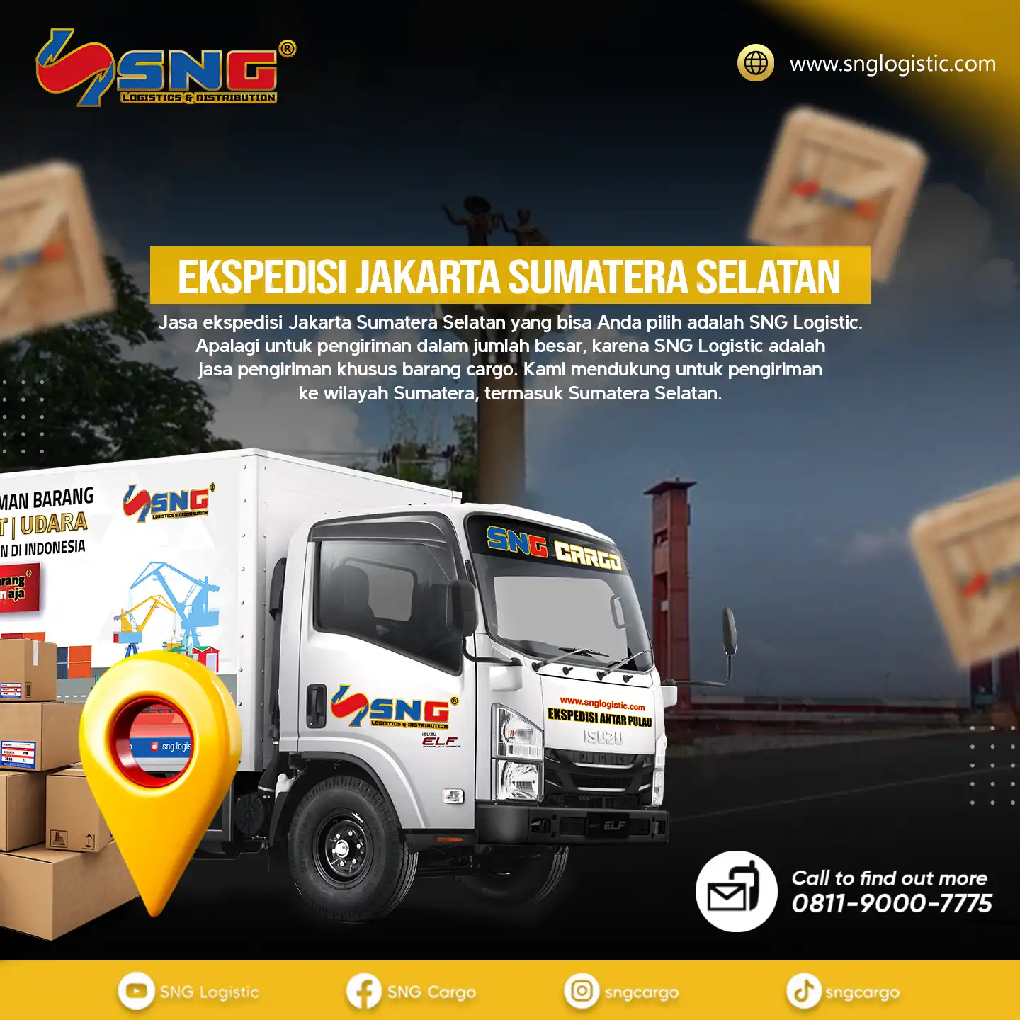 Ekspedisi Jakarta Sumatra Selatan Ongkir Termurah